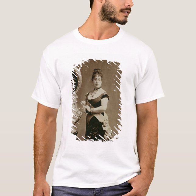 Queen Emma (1836-85) (sepia photograph) T-Shirt (Front)