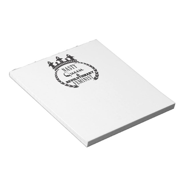 Queen Feminist Notepad (Angled)