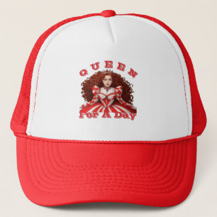 QUEEN FOR A DAY TRUCKER HAT