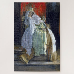 Queen Gertrude (by Edwin Austin Abbey) Jigsaw Puzzle
