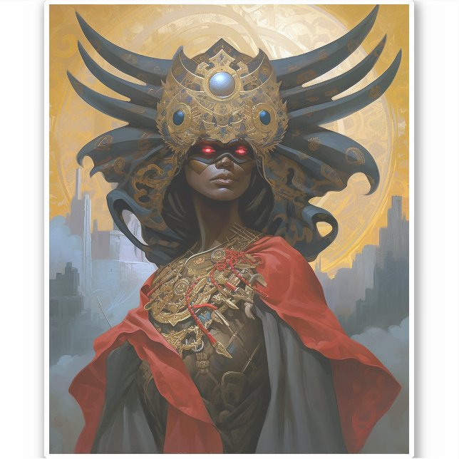 Queen Goddess Fantasy Art (Front)