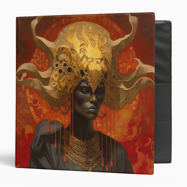 Queen Goddess Fantasy Art Binder (Front/Inside)