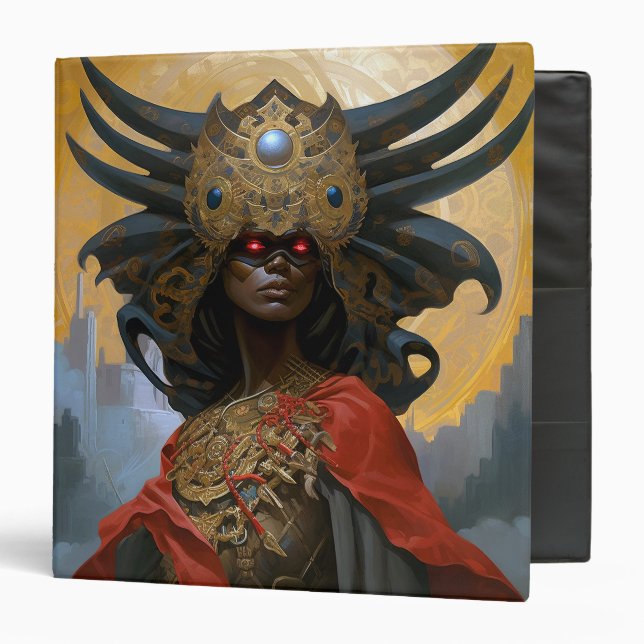 Queen Goddess Fantasy Art Binder (Front/Inside)