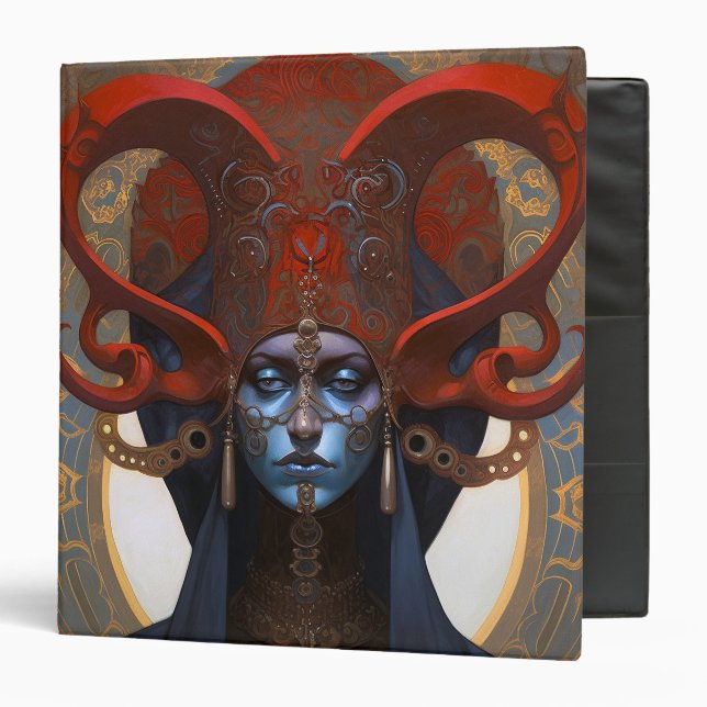 Queen Goddess Fantasy Art Binder (Front/Inside)