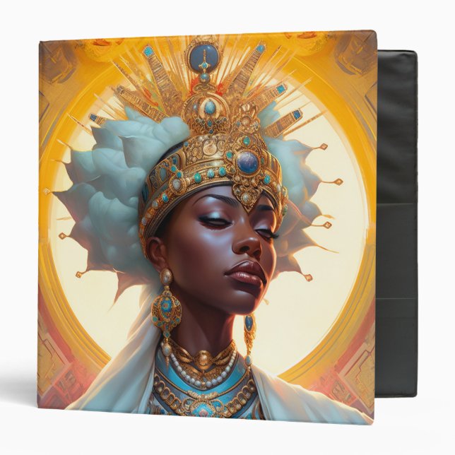 Queen Goddess Fantasy Art Binder (Front/Inside)