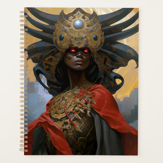 Queen Goddess Fantasy Art Planner (Front)