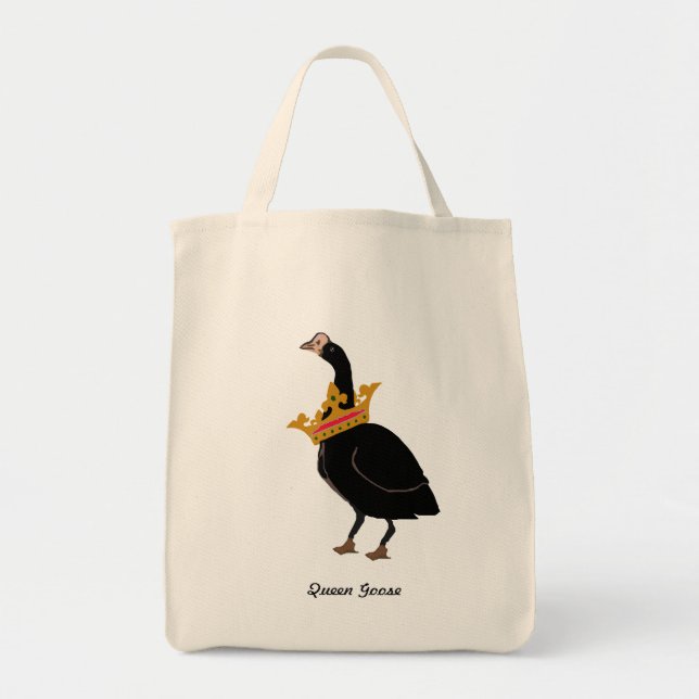 Queen Goose Tote Bag (Front)