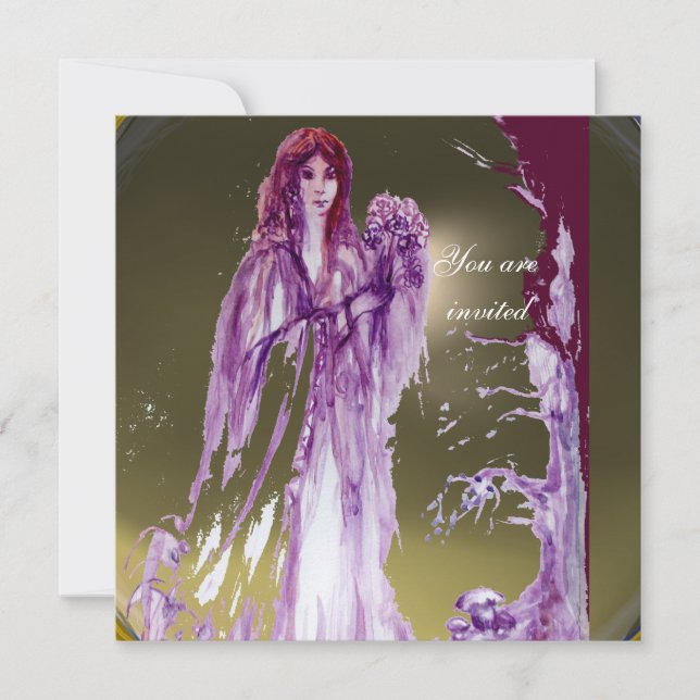 QUEEN GUINEVERE INVITATION (Front)