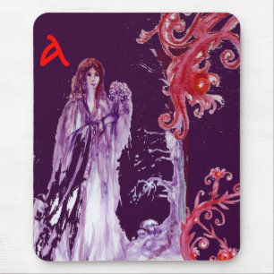 QUEEN GUINEVERE MONOGRAM MOUSE PAD