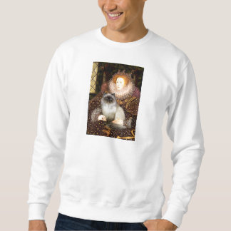 Queen- Himalayan cat 7 Sweatshirt