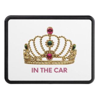 Queen In The Car Trailer Hitch Cover