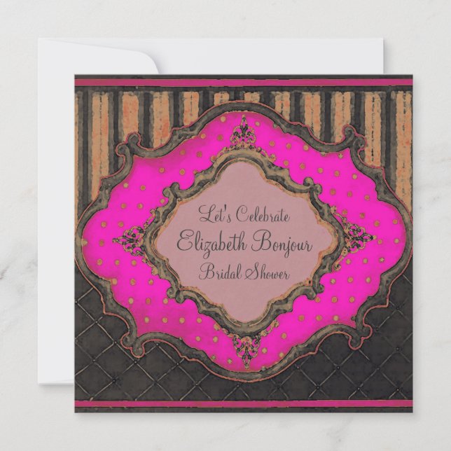 Queen ~ Invitations Bridal Wedding Party Birthday (Front)