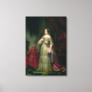 Queen Isabella II of Spain Canvas Print