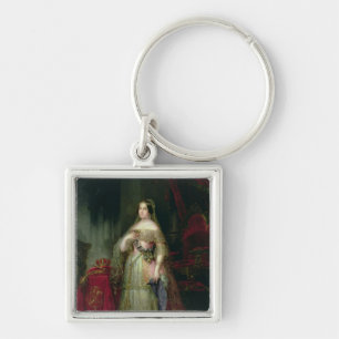 Queen Isabella II of Spain Keychain
