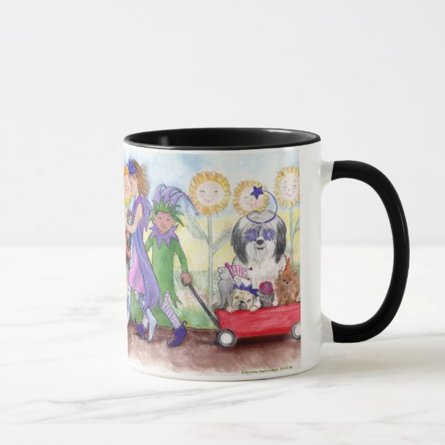 Queen Isabella & Jester Todd Mug (Right)