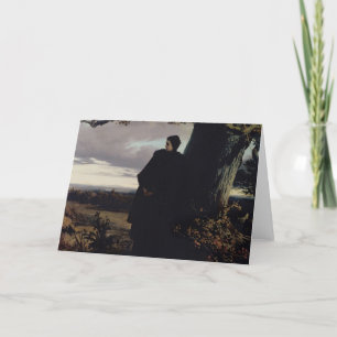 Queen Isabella's Farewell to Transylvania, 1863 Card