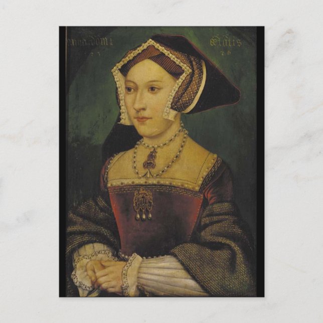 Queen Jane Seymour Postcard (Front)