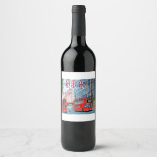 Queen Jubilee Wine Label