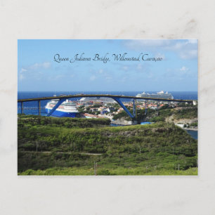 Queen Juliana Bridge Willemstad Curaçao w/out text Postcard