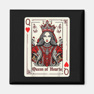 Queen King Of Hearts Valentines Day V-day Couple M Magnet