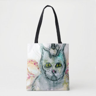 Queen Kitten Tote Bag