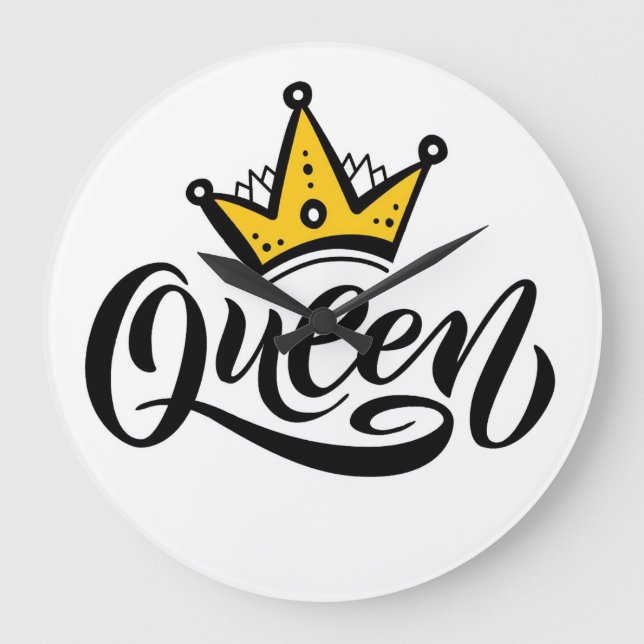 queen large clock (Front)