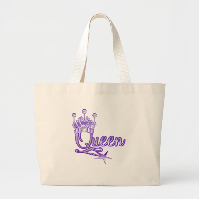 Queen Large Tote Bag (Front)