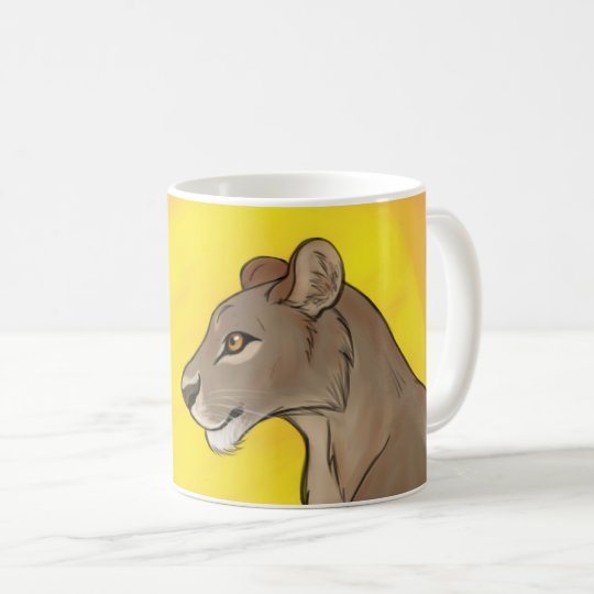 Queen Lioness Coffee Mug