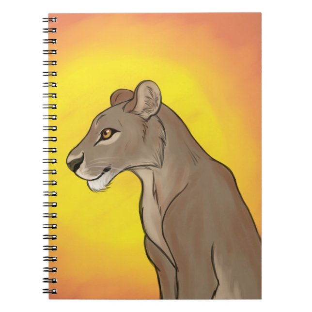 Queen Lioness Notebook (Front)