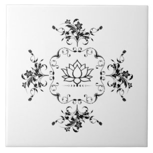 Queen Lotus Tile