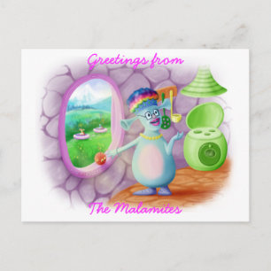 Queen Mabel & Cedric Postcard
