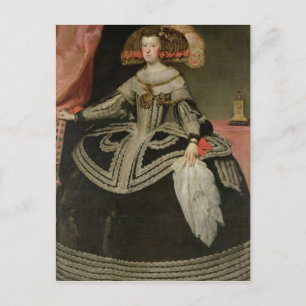 Queen Maria Anna of Austria , c. 1652 Postcard