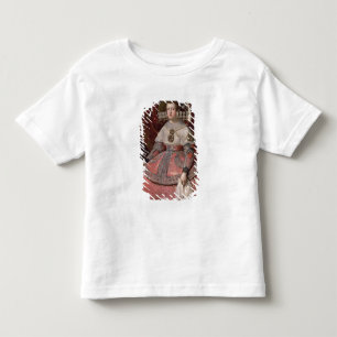 Queen Maria Anna of Spain in a red dress Toddler T-shirt