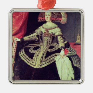 Queen Mariana of Austria c.1653 Metal Ornament