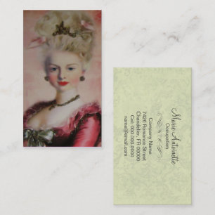 Queen Marie Antoinette - Business Card