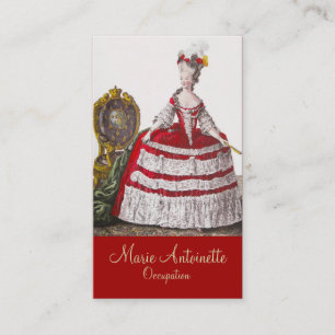 Queen Marie Antoinette ~ Business Card