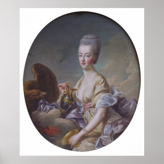 Queen Marie Antoinette by François Hubert Drouais Poster