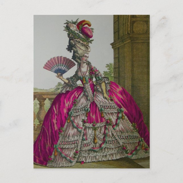 Queen Marie Antoinette ~ Carte postale / Invitatio (Devant)