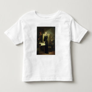 Queen Marie Antoinette in the Conciergerie Toddler T-shirt