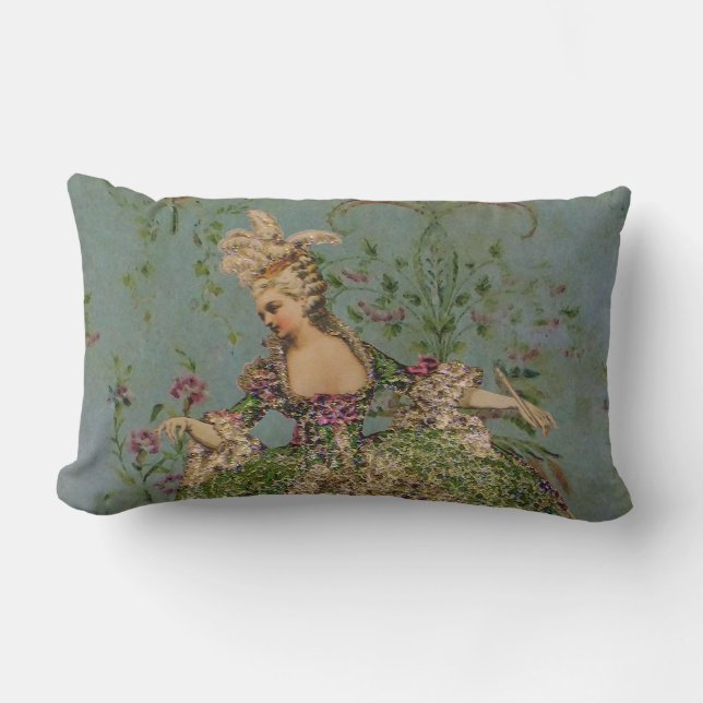Queen Marie Antoinette - Lumbar Coussin 13x21 (Recto)