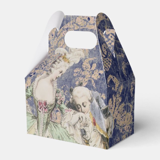 Queen Marie Antoinette (More Options) - Favor Box (Front Side)