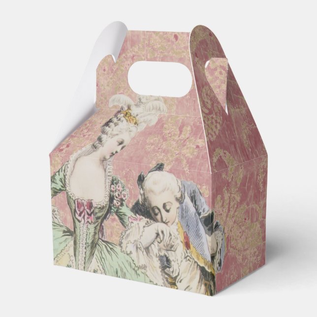 Queen Marie Antoinette (More Options) - Favor Box (Front Side)
