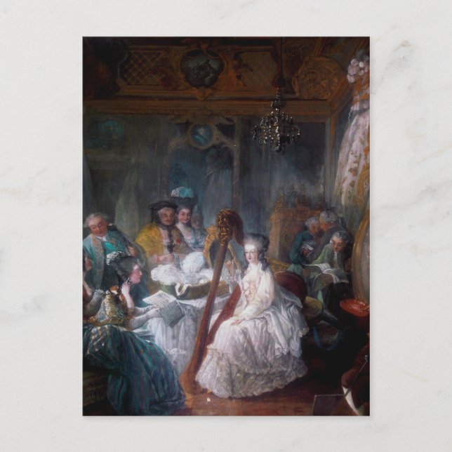 Queen Marie Antoinette ~ Postcard France Diva (Front)