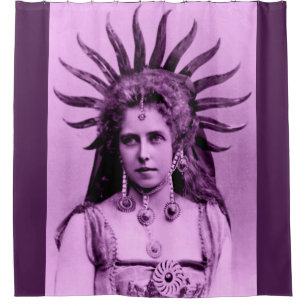 Queen Marie of Romania as the Sun Queen - lavender