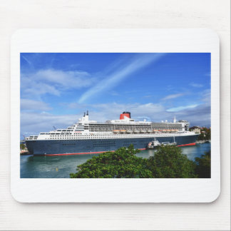 Queen Mary 2 Cruise Ship Mouse Pad