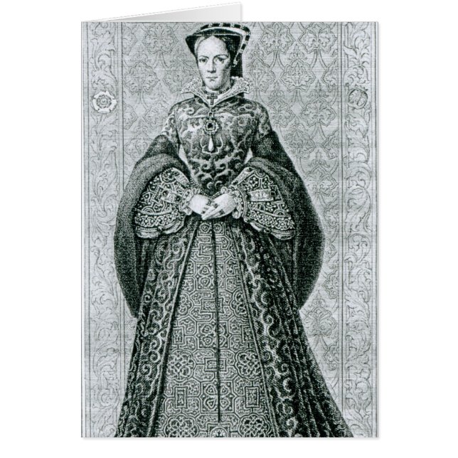 Queen Mary I engraved by T.Brown (Front)