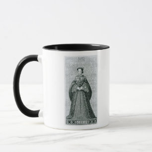 Queen Mary I engraved by T.Brown Mug