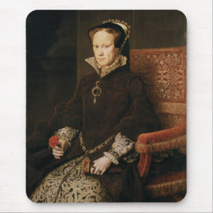 Queen Mary I of England Maria Tudor by Antonis Mor Mouse Pad