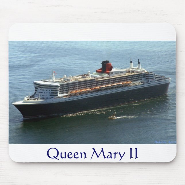 Queen Mary II Mouse Pad (Front)