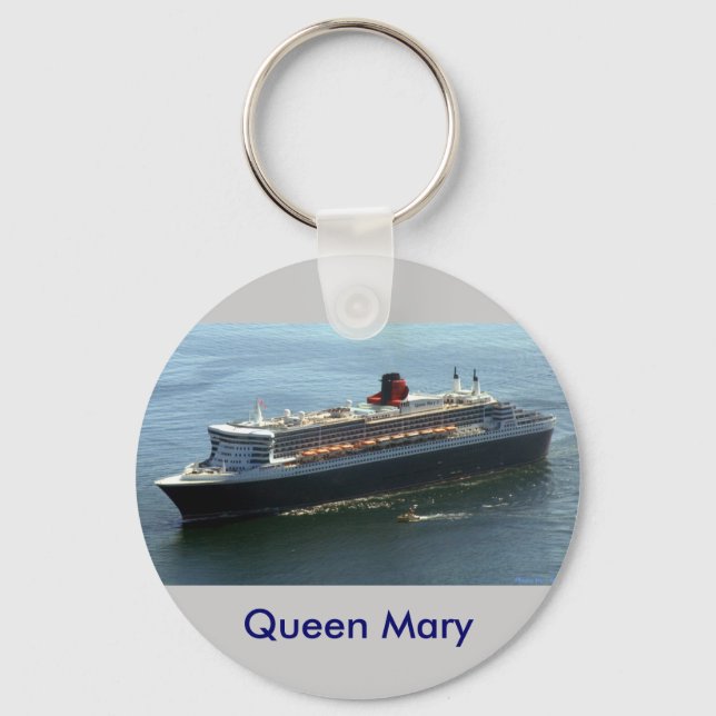 Queen Mary Keychain (Front)